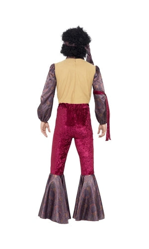 1970s Psychedelic Rocker Costume with Flares