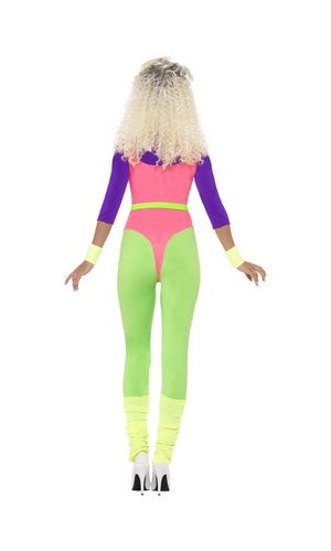 1980's Work Out Costume For Adults