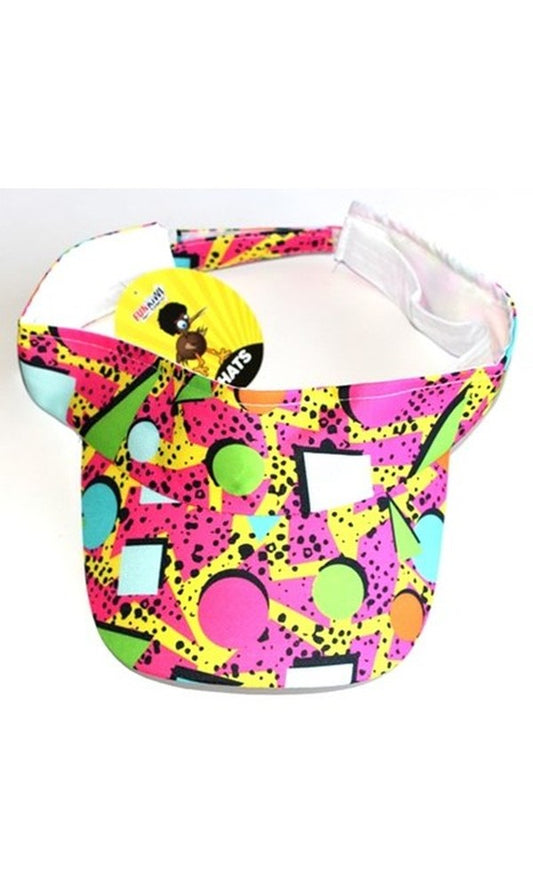 1980S VISOR PINK PUZZLE