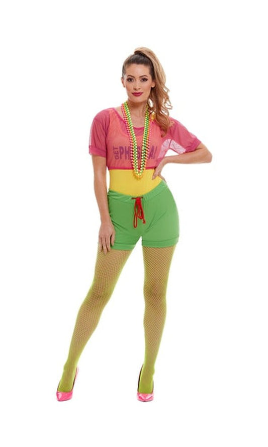 1980s Let's Get Physical Girl Costume For Adults