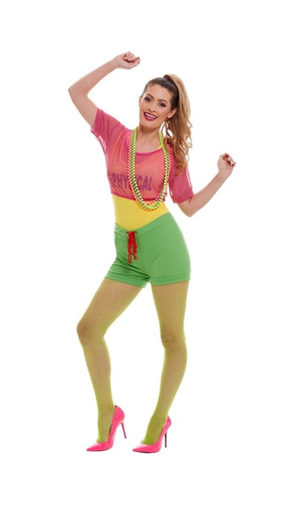 1980s Let's Get Physical Girl Costume For Adults