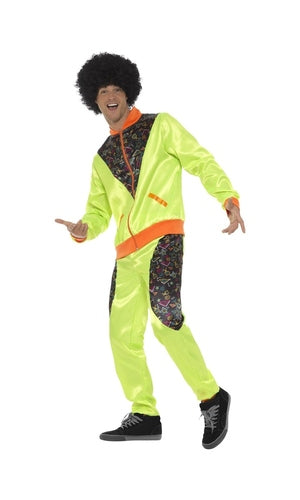 1980s Retro Shell Suit Costume For Adults