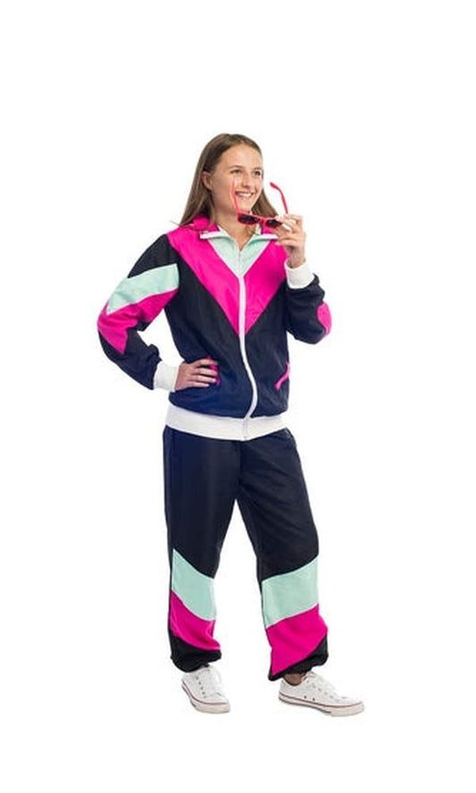 1980s Tracksuit Black