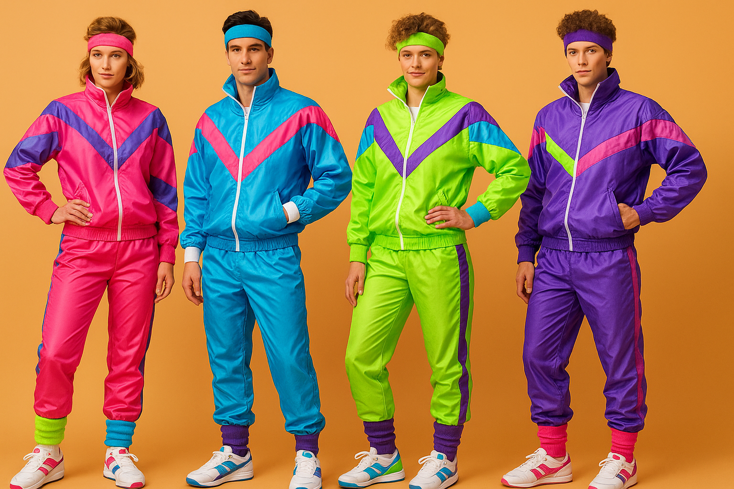1980s tracksuit costumes 