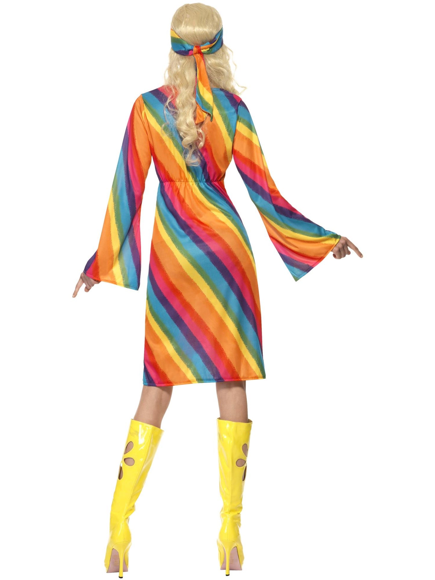 Hippie Rainbow Costume For Adults