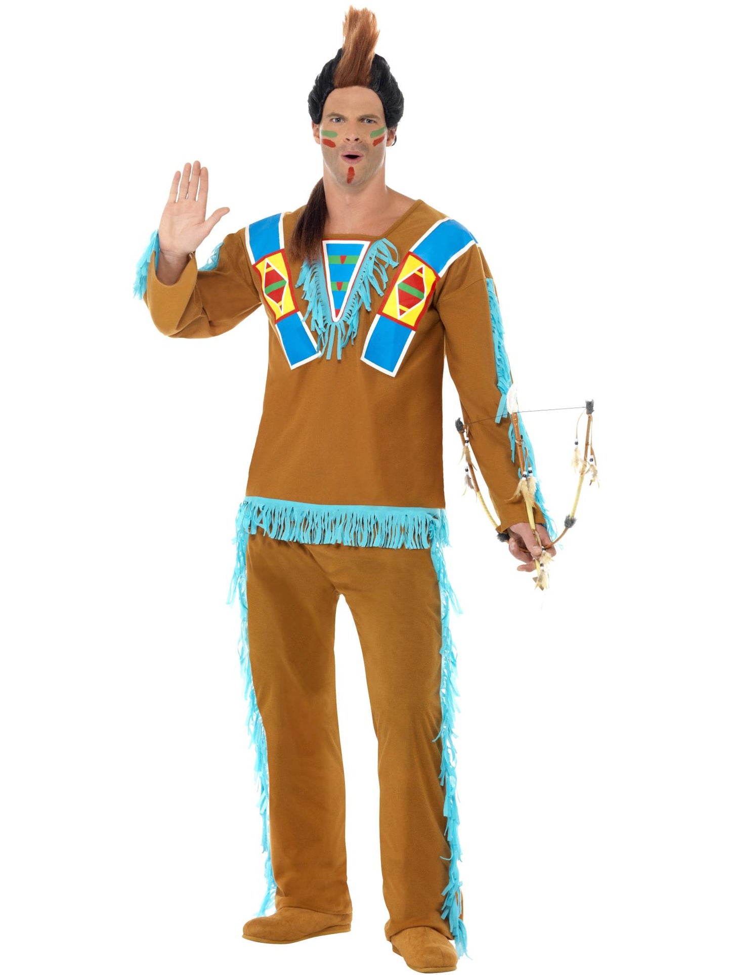 Indian Warrior Costume For Adults