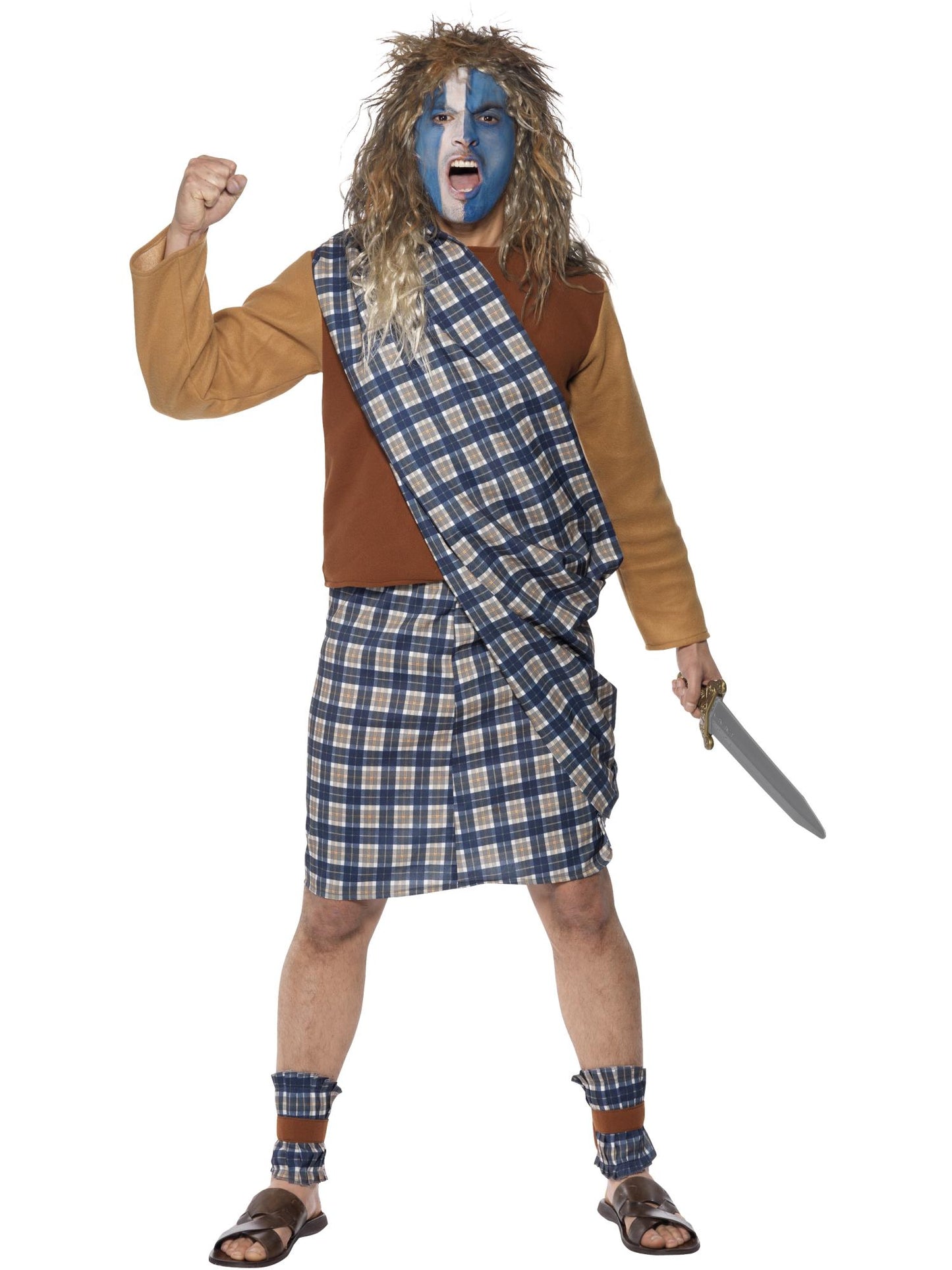 Brave Scotsman Costume For Adults