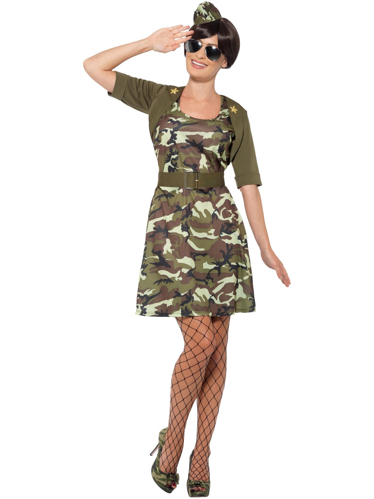 Army Women Costume For Adults