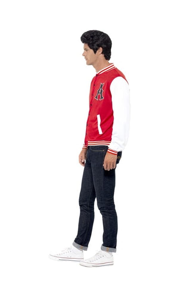 50s College Jock Letterman Jacket For Adults
