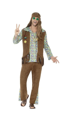 60s Hippie Costume Mens