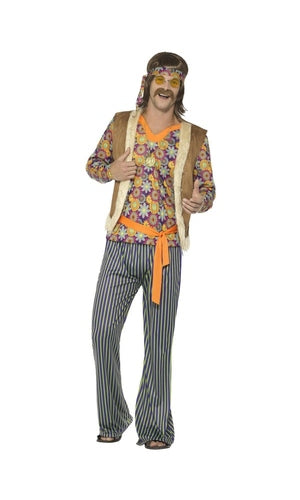 60s Hippie Singer Costume For Adults