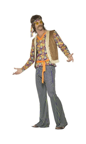 60s Hippie Singer Costume For Adults