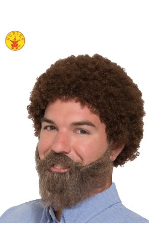 80'S MAN WIG, BEARD & MOUSTACHE - ADULT