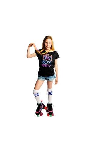 80s TShirt Costume Set For Kids