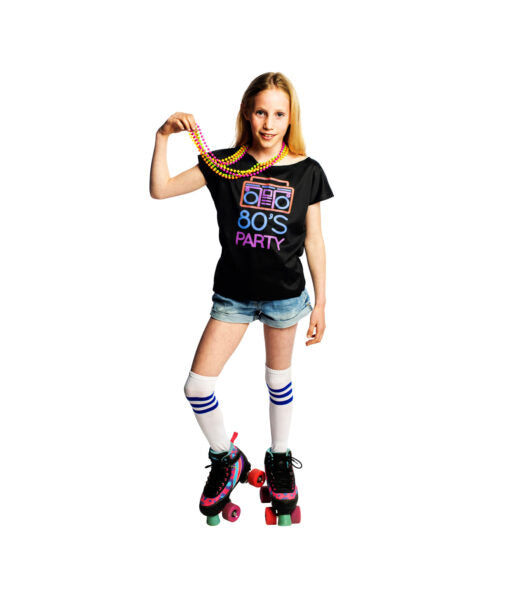 80s TShirt Costume Set For Kids