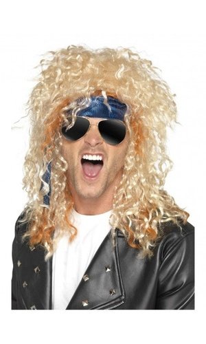 90S HEAVY METAL ROCKER WIG KIT