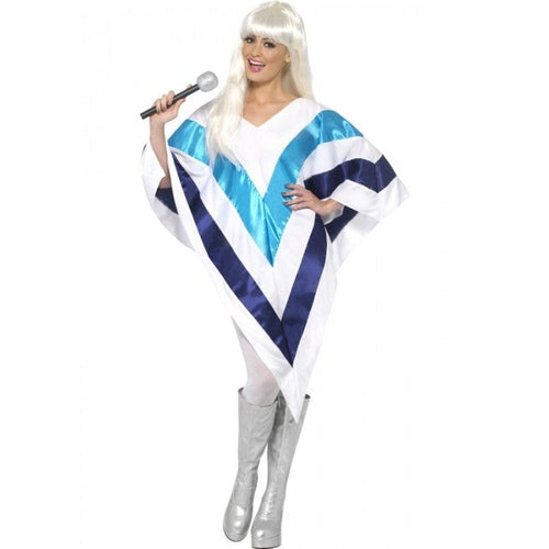 ABBA Costume Super Trooper Cape / Poncho