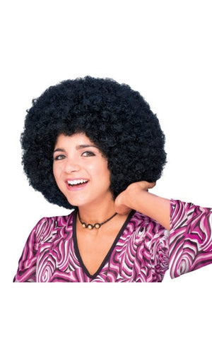 AFRO WIG BLACK - ADULT