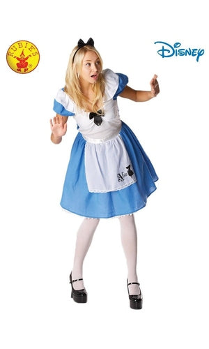ALICE IN WONDERLAND CLASSIC COSTUME, ADULT