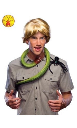 ANIMAL HUNTER WIG - ADULT STEVE IRWIN