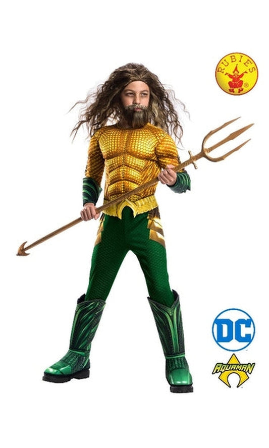 AQUAMAN DELUXE COSTUME, CHILD