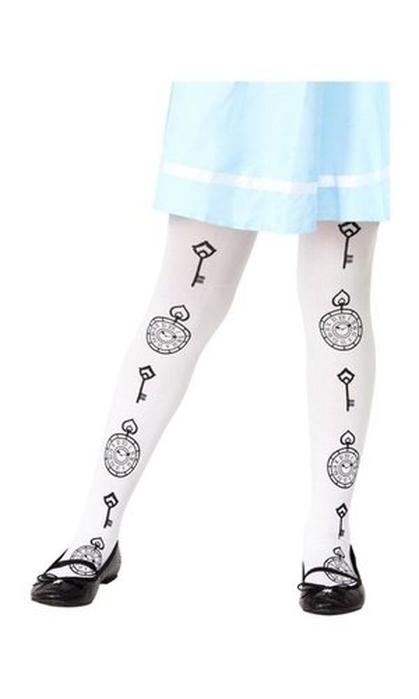 Alice in Wonderland Tights 6-12 yrs