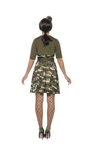 Army Women Costume For Adults