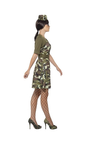 Army Women Costume For Adults
