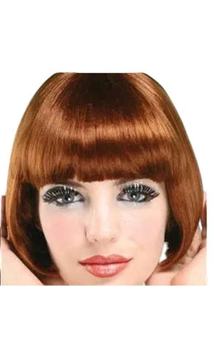 Auburn Bob Wig For Adults