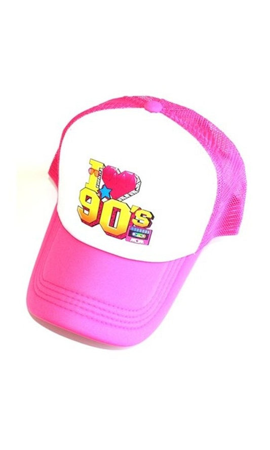 BASEBALL CAP 90'S PIINK