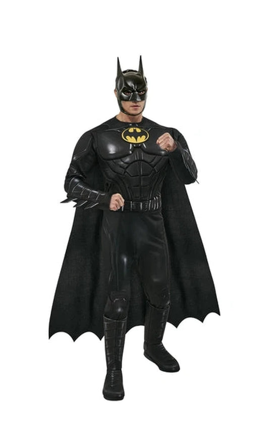 BATMAN KEATON DELUXE COSTUME THE FLASH MOVIE , ADULT