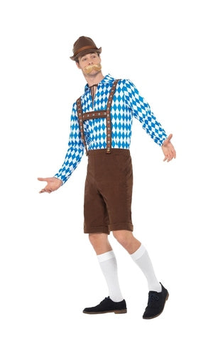 BAVARIAN BEER MAN COSTUME FOR ADULTS
