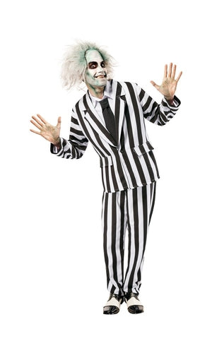 BEETLEJUICE DELUXE COSTUME, ADULT