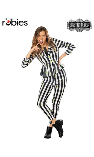 BEETLEJUICE DELUXE WOMENS COSTUME, ADULT