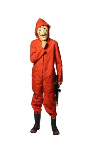 Bank Robber Costume Money Heist Child Squid Game