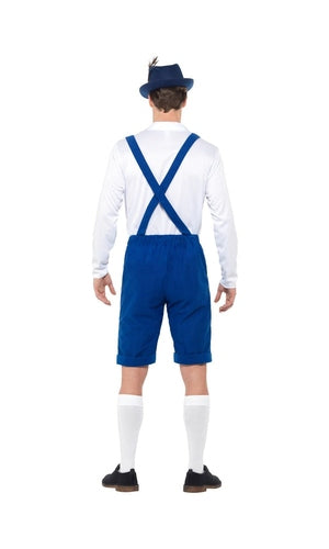 Bavarian Man Costume Blue