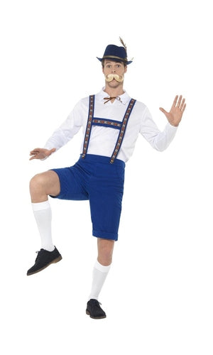 Bavarian Man Costume Blue
