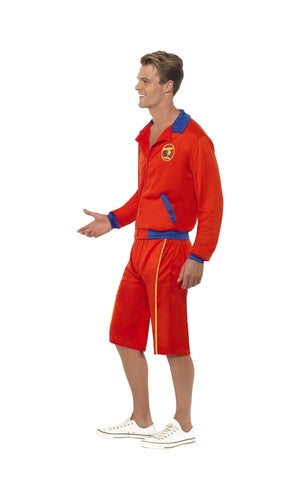 Baywatch Beach Men's Lifeguard Costume