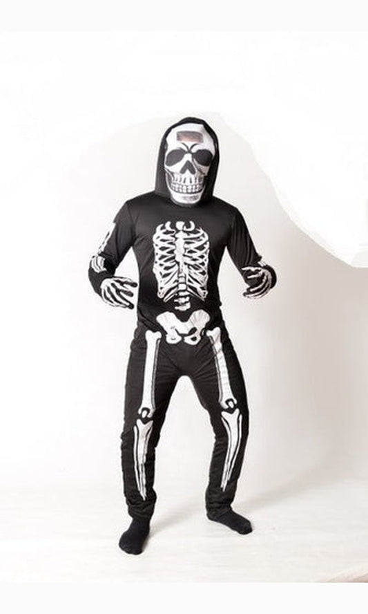 Big Head Skeleton Costume Child