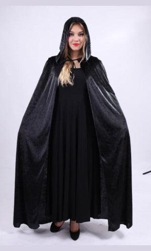 Black Cloak Adult Cape