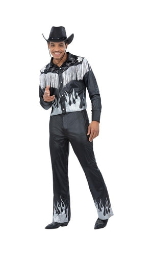 Black Glamorous Cowboy Costume