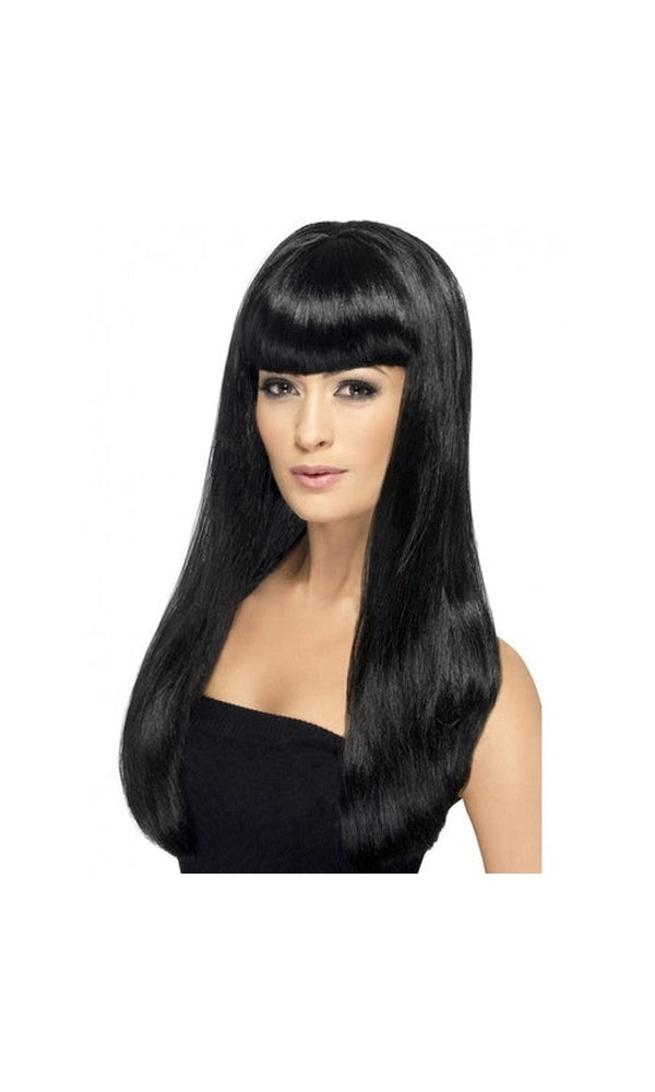 Black Long Straight Babelicious Wig