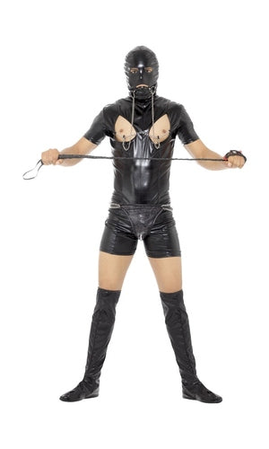 Bondage Gimp Costume with Bodysuit