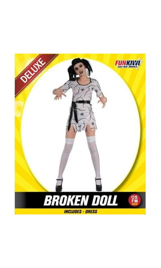 Broken Doll Costume Womens