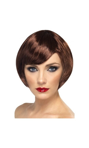 Brown BOB Short Babe Wig