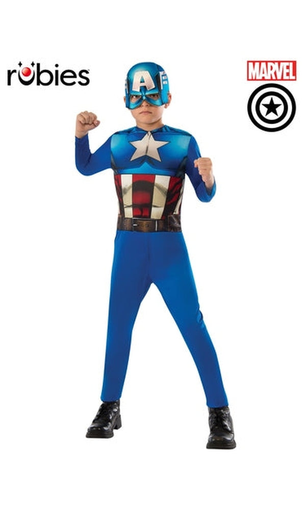 CAPTAIN AMERICA CLASSIC COSTUME, CHILD