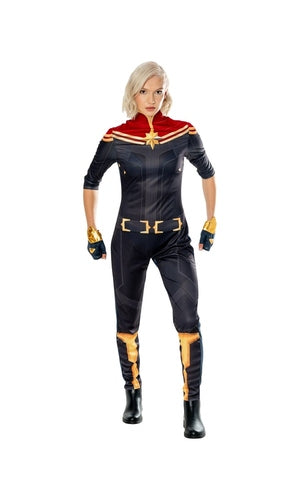 CAPTAIN MARVEL THE MARVELS DELUXE COSTUME WOMEN, ADULT