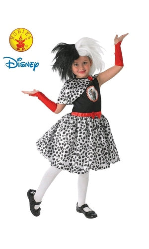 CRUELLA DE VIL DELUXE COSTUME, CHILD