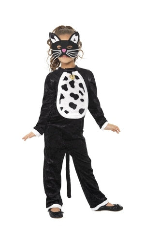 Cat Costume, Black with Bodysuit