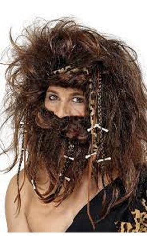Crazy Caveman Set, Brown
